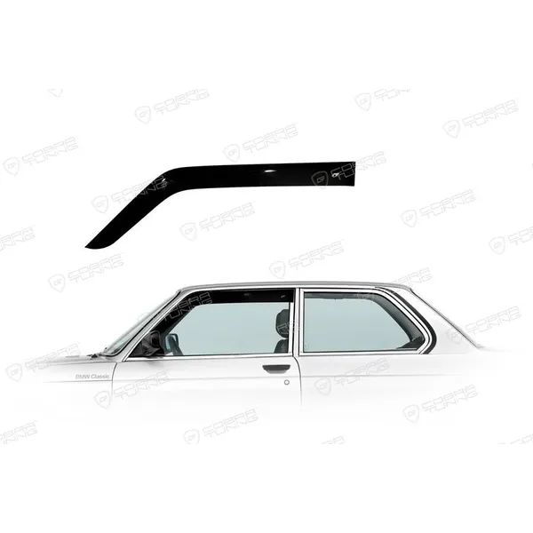 Дефлектора на окна BMW 3 Coupe 2d (E21) 1975-1982EuroStandard деф.окон Cobra Tuning BE24575
