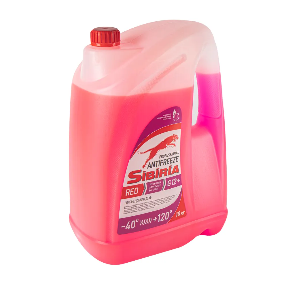 Антифриз SIBIRIA G12+ 10кг 805601
