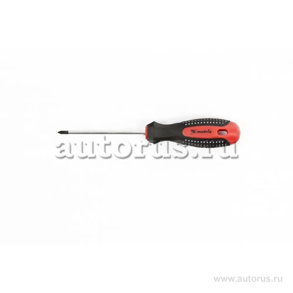 Отвертка Fusion, PZ 0x75 мм, CrV, 3-х компонентная рукоятка anti slip MATRIX 11400