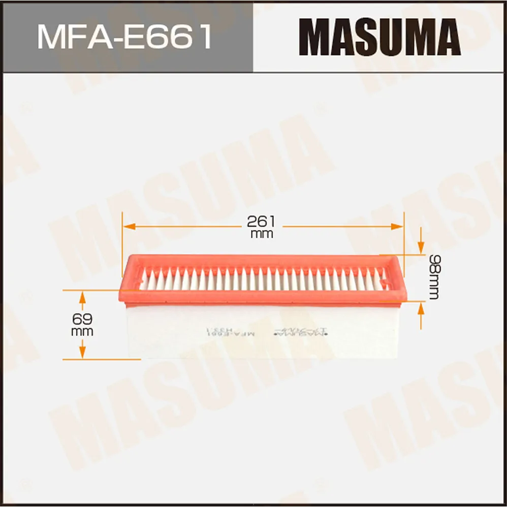 Фильтр воздушный MASUMA MFAE661