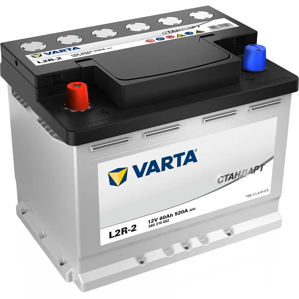 Аккумулятор VARTA СТАНДАРТ 60 А/ч Прямая 242x175x190 EN520 А