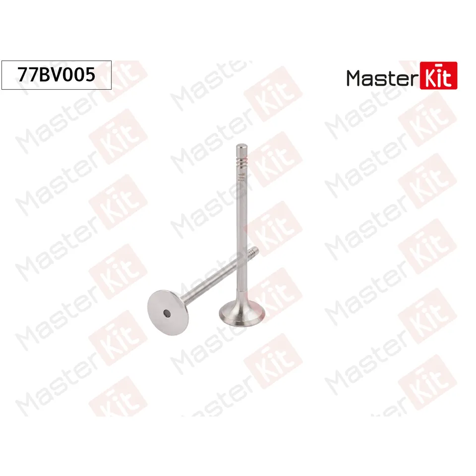 Клапан выпускной VAG CAXC,CMSA MASTERKIT 77BV005