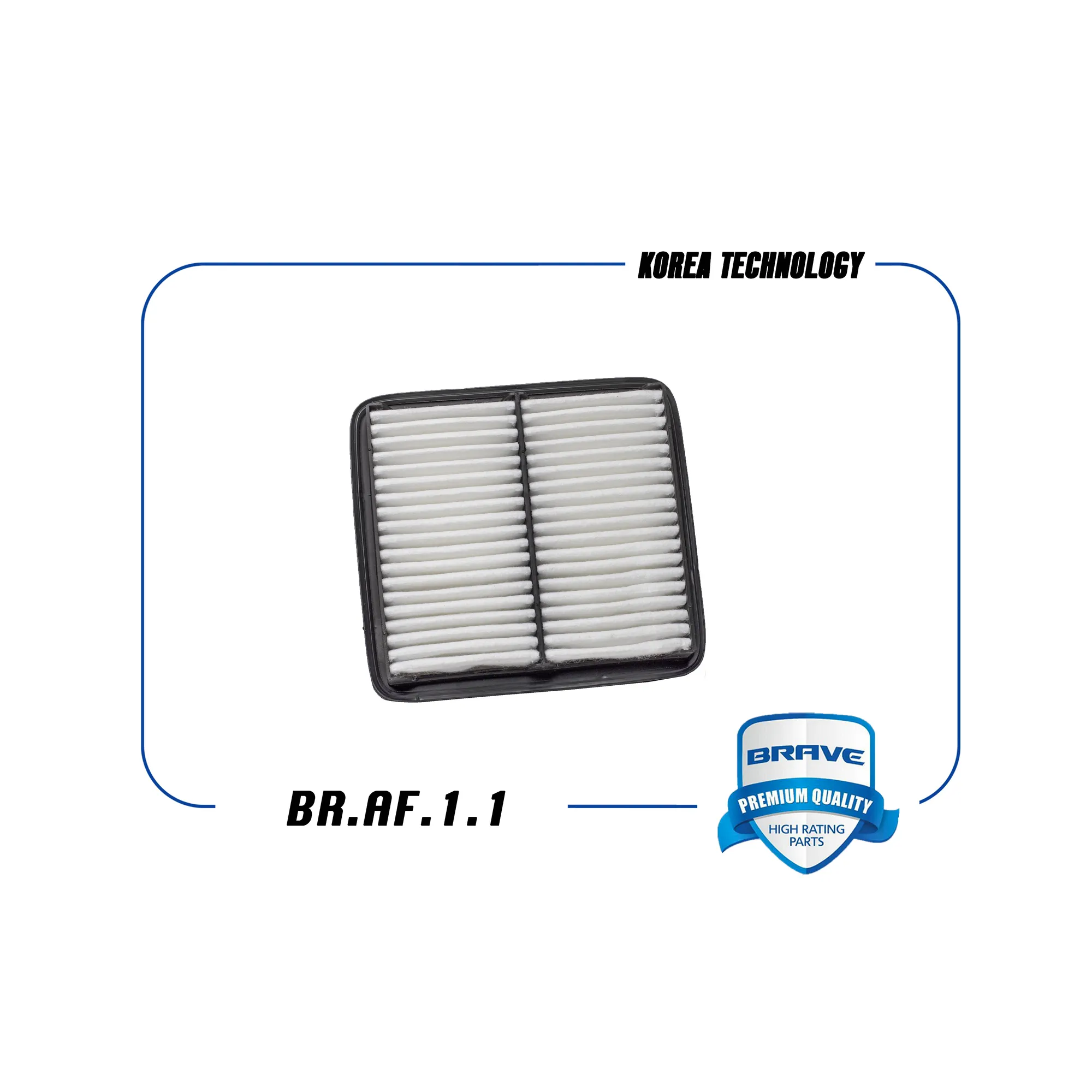 Фильтр воздушный Daewoo Matiz BRAVE BR.AF.1.1