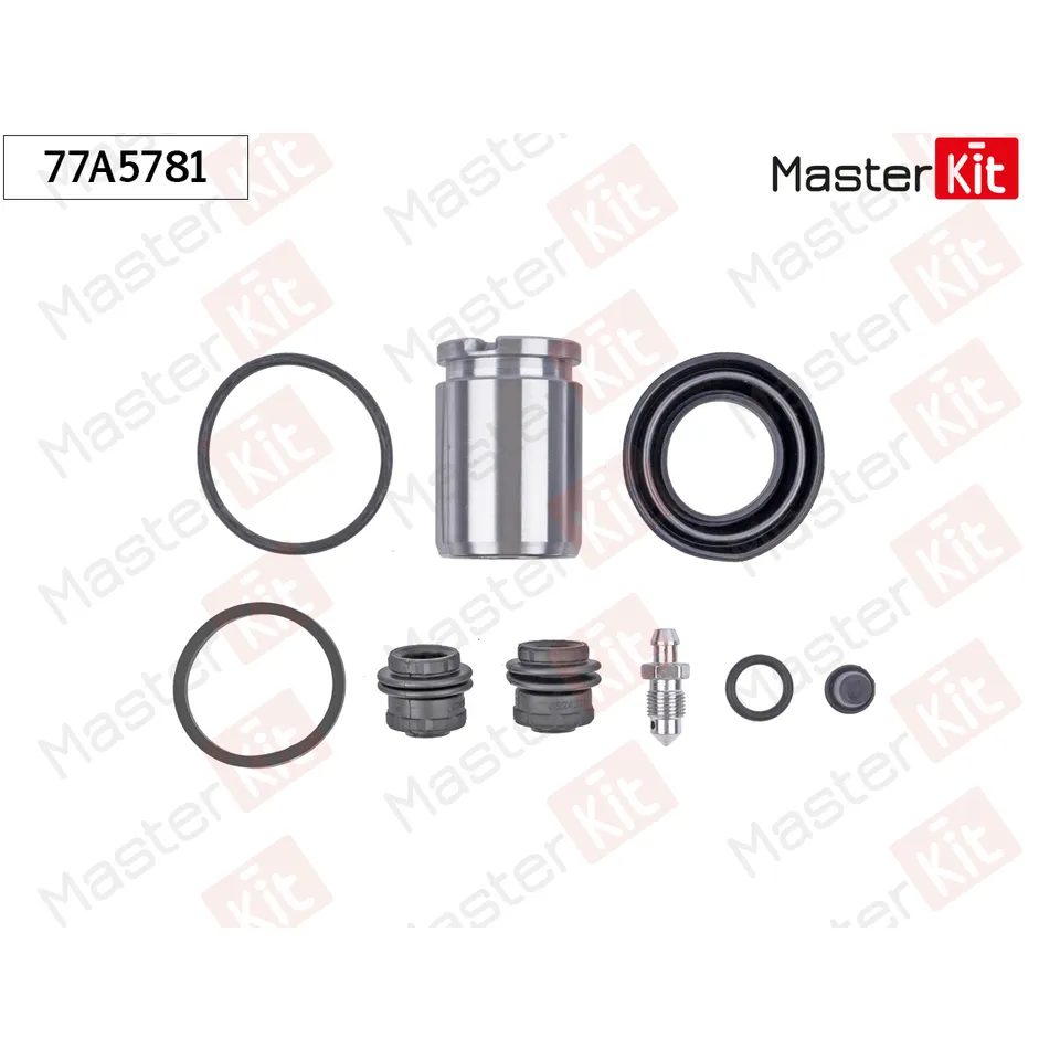 Ремкомплект суппорта тормозного + поршень LAND ROVER Freelander 2 (L359) MASTERKIT 77A5781