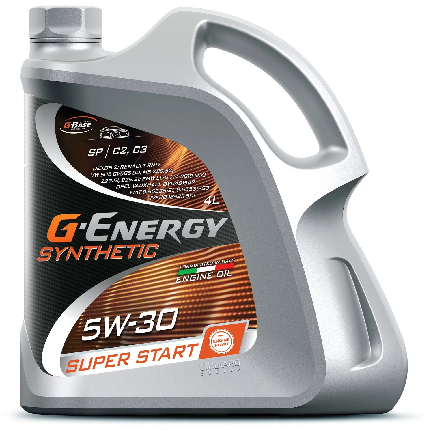 Масло моторное G-Energy Synthetic Super Start 5W-30 синтетическое 4 л 253142400