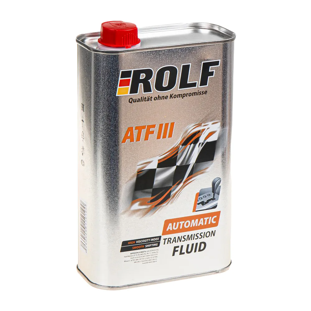 Масло трансмиссионное ROLF ATF III минеральное 1л 322244