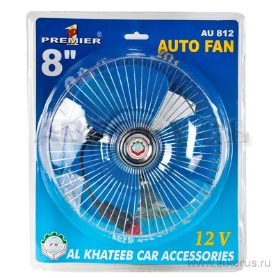 Вентилятор автомобильный 8 20,32 см 12В Premier AU812