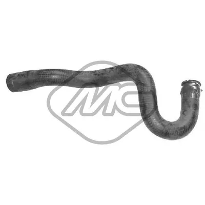 Шланг радиатора PGT 206 DW8 Metalcaucho 08674