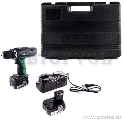 Дрель-шуруповерт аккумуляторная Li-ion 14.4 В Hitachi DS14DCL-RC