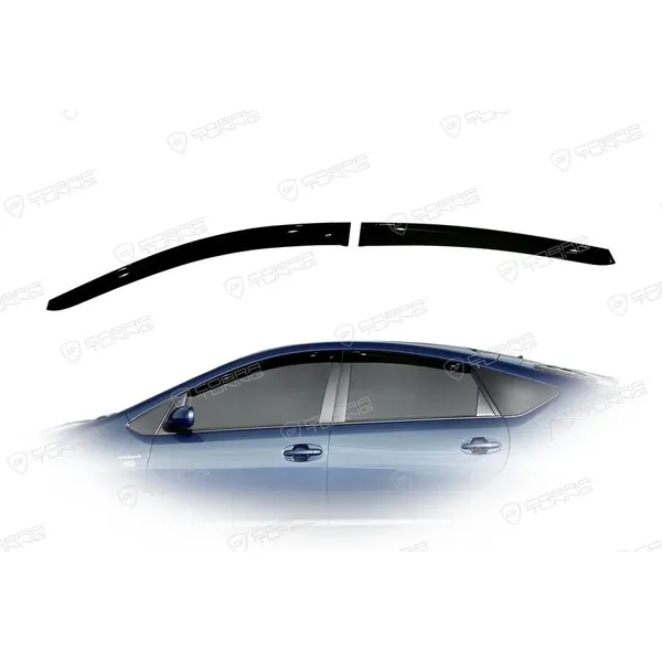 Дефлектора окон Toyota Prius II 2004-2009 Cobra tuning T24004