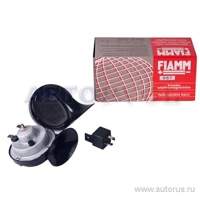 Сигнал звуковой 12V двух тональный ракушка FIAMM 67