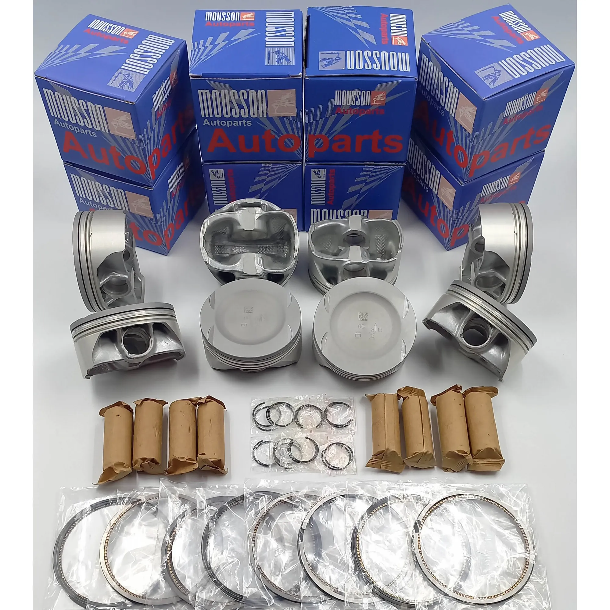 Поршень кольца комплект Benz M157.980 на 1 цилиндр MOUSSON SPRM157980STD