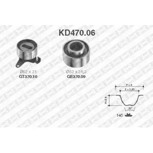 Комплект ГРМ MAZDA: 323 SNR KD470.06