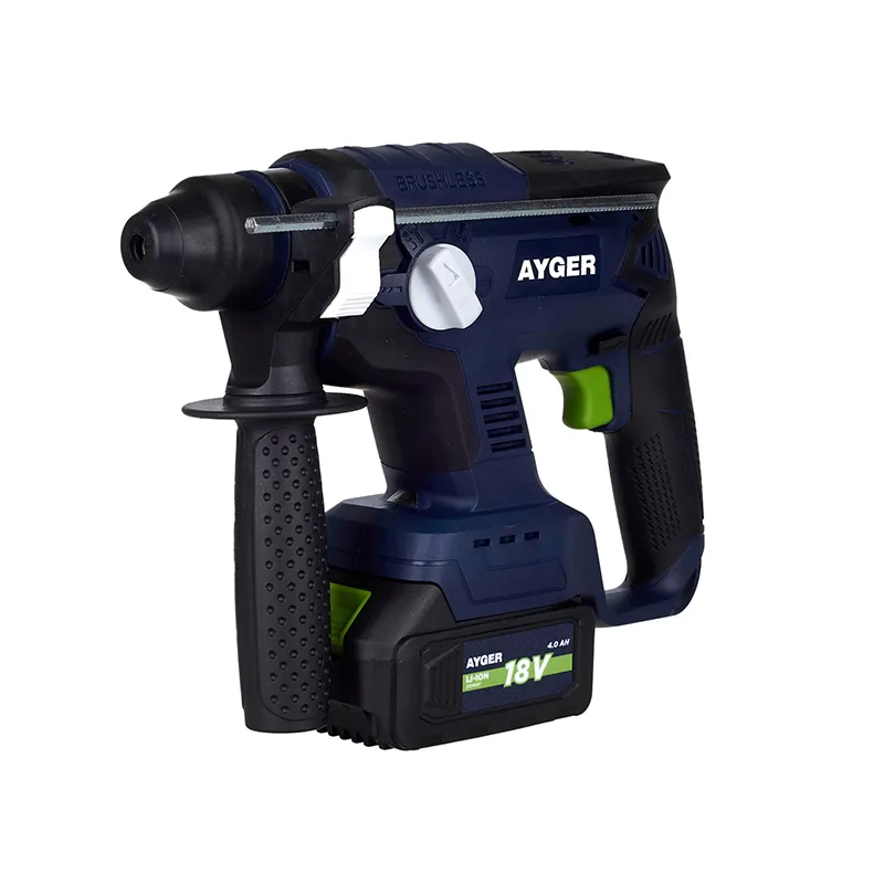 Перфоратор аккумуляторный бесщеточный AHA18BL4 (с одним аккумулятором 4Ah ) AYGER AHA18BL4