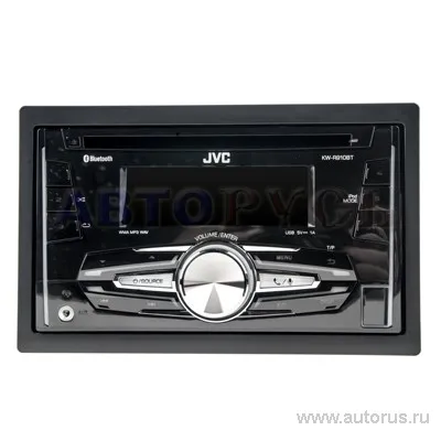 Проигрыватель CD,MP3 JVC KW-R910BTEY, 4x50вт, bluetooth, USB, 2 DIN