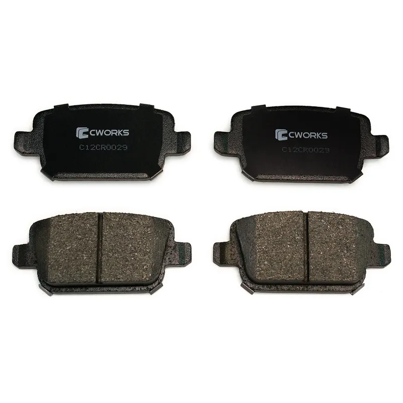 Тормозные колодки задние (Low Metallic) CWORKS C12CR0029