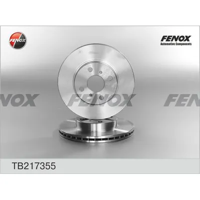 Диск тормозной передний TOYOTA COROLLA 92-02 255,5X22X4; FENOX TB217355