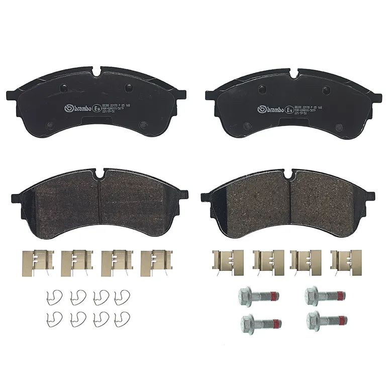 Колодки тормозные дисковые перед VW CRAFTER 16- BREMBO P85168