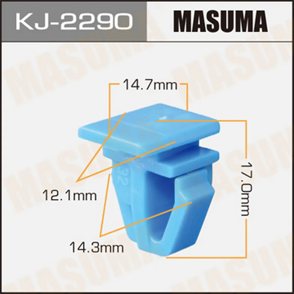 КЛИПСА КРЕПЕЖНАЯ MASUMA