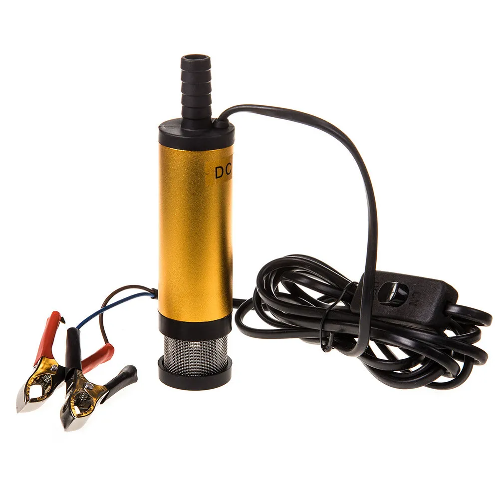 Насос перекачки топлива 12V для солярки 38 мм 12 л/мин с фильтром SKYWAY SKYWAY S08801003