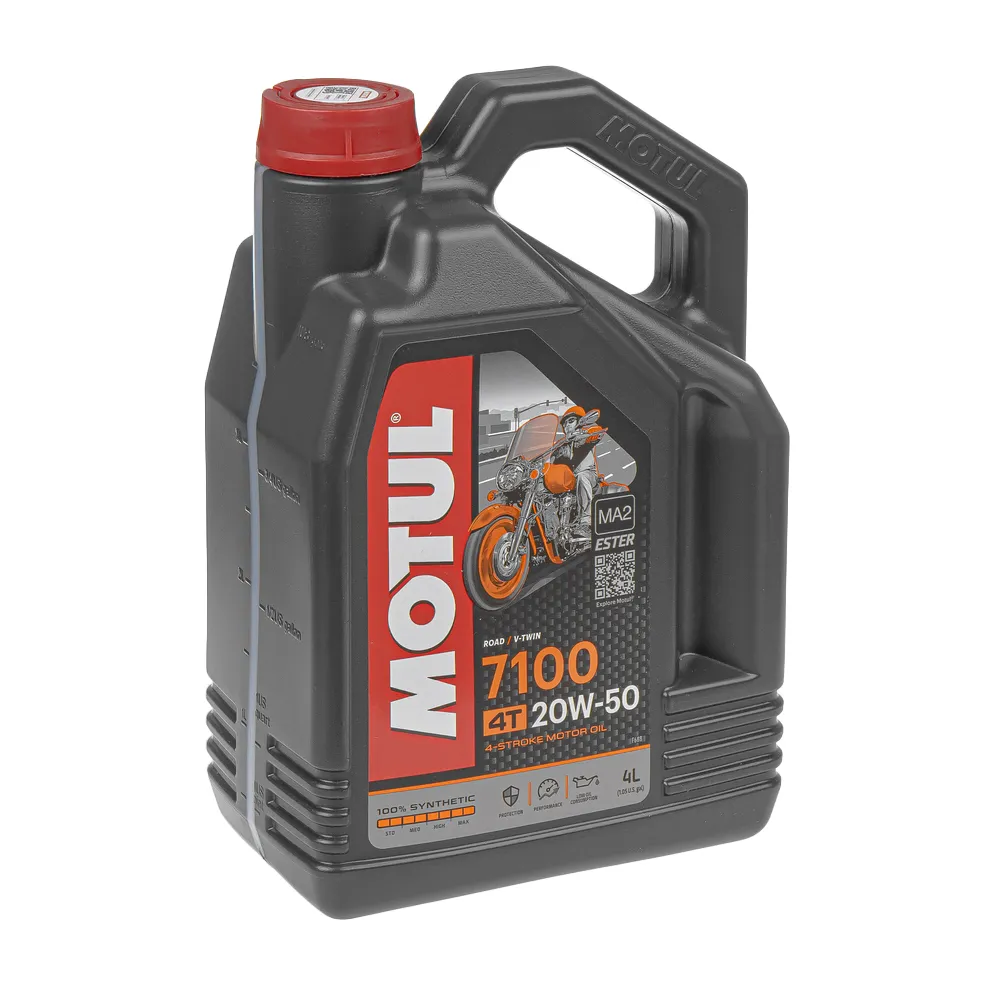 Масло моторное Motul 7100 4T 20W-50 синтетическое 4 л 112123