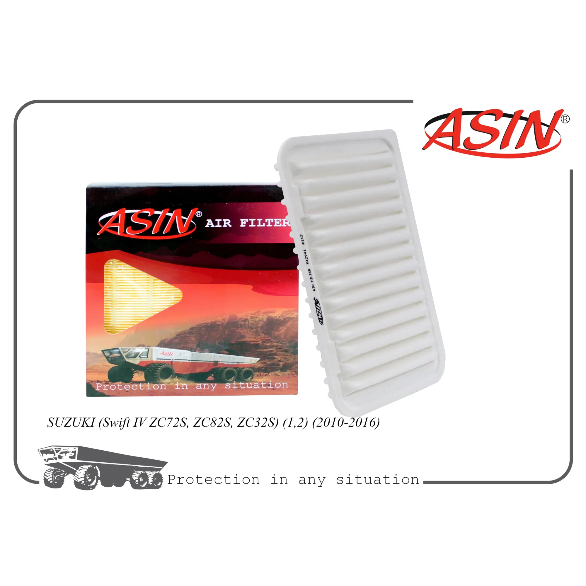 Фильтр воздушный 13780-69L00/ASIN.FA2941 ASIN ASIN ASIN.FA2941
