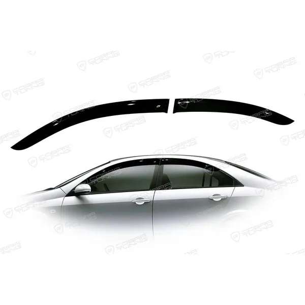 Дефлектора на окна Nissan Primera Sd (P12) 2002EuroStandard деф.окон Cobra Tuning NE11002
