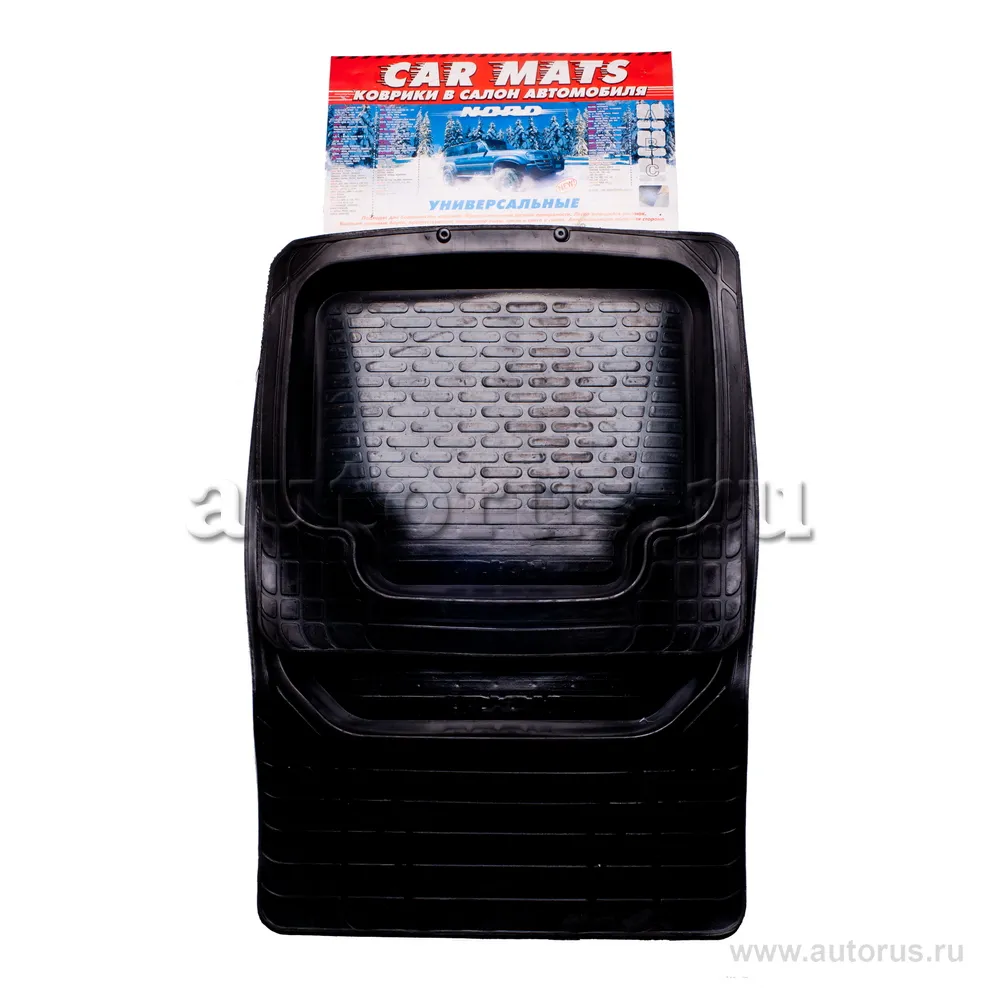 Коврики в салон резина Москва универсальные черный комплект VSK 00-00003410