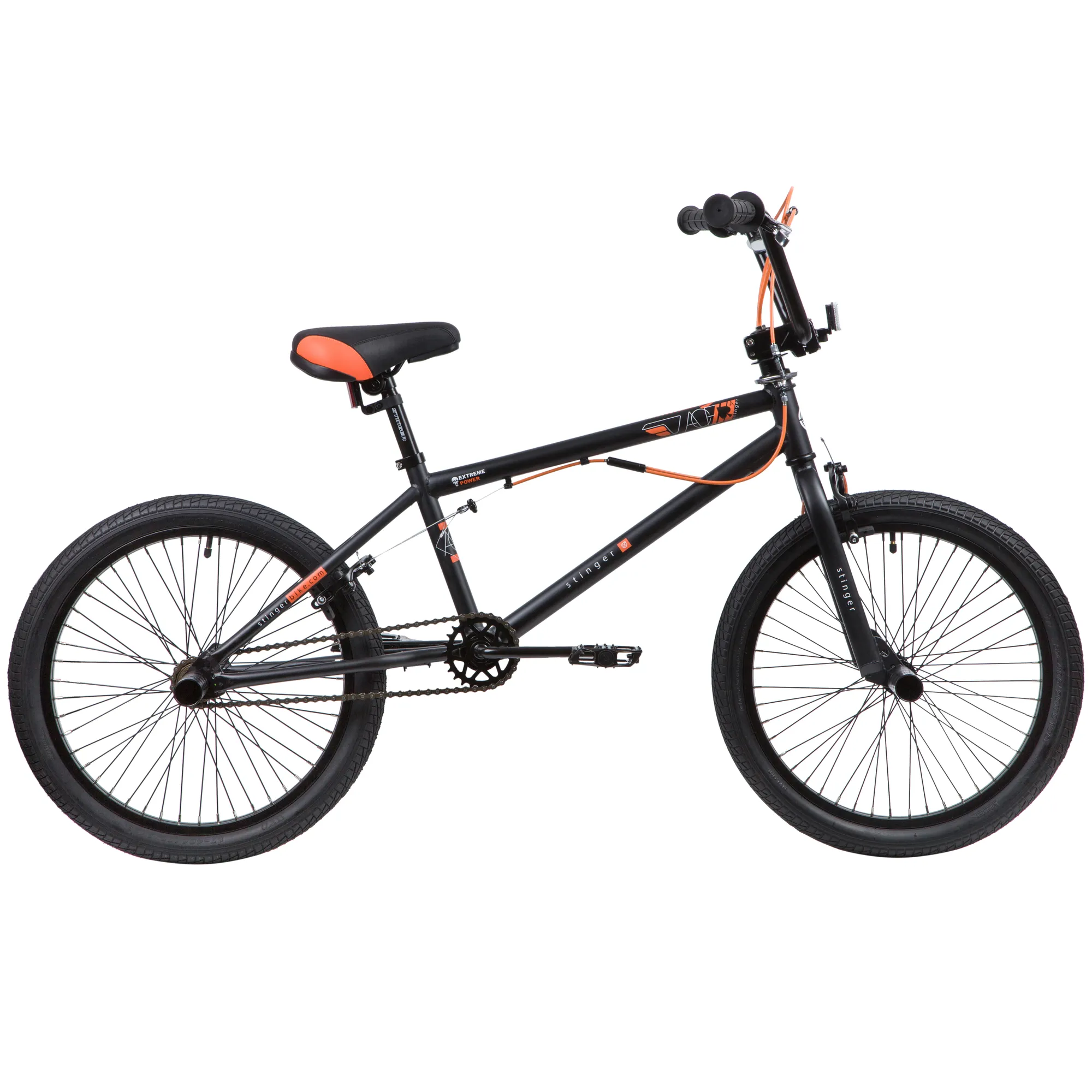 Велосипед 20 BMX STINGER Ace (2019) количество скоростей 1 рама сталь 10 черный