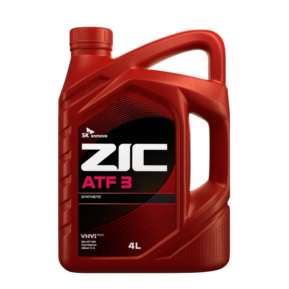 Масло трансмиссионное ZIC ATF 3 4 л 162632