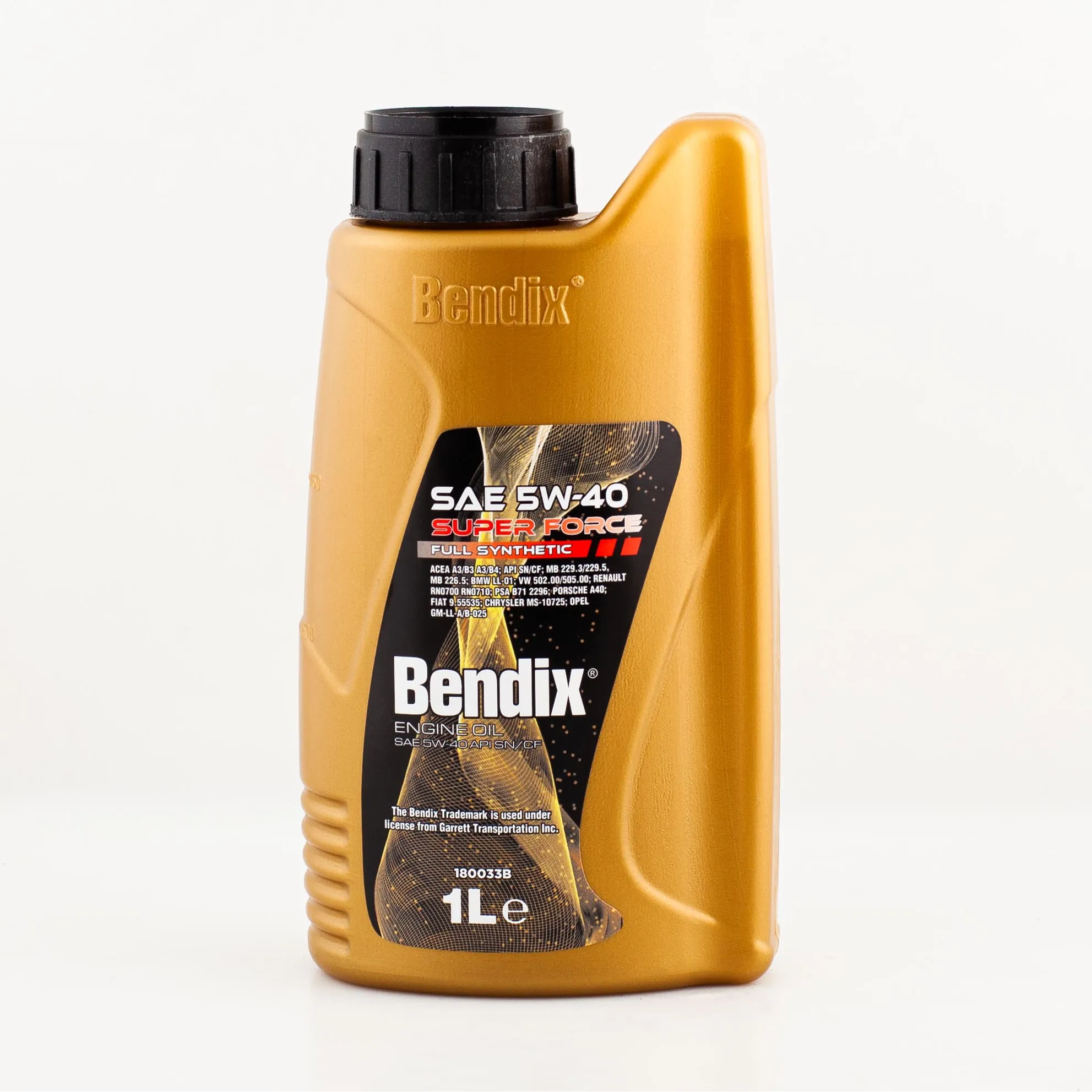 Масло моторное BENDIX SUPER FORCE 5W-40 синтетическое 1 л 180033B