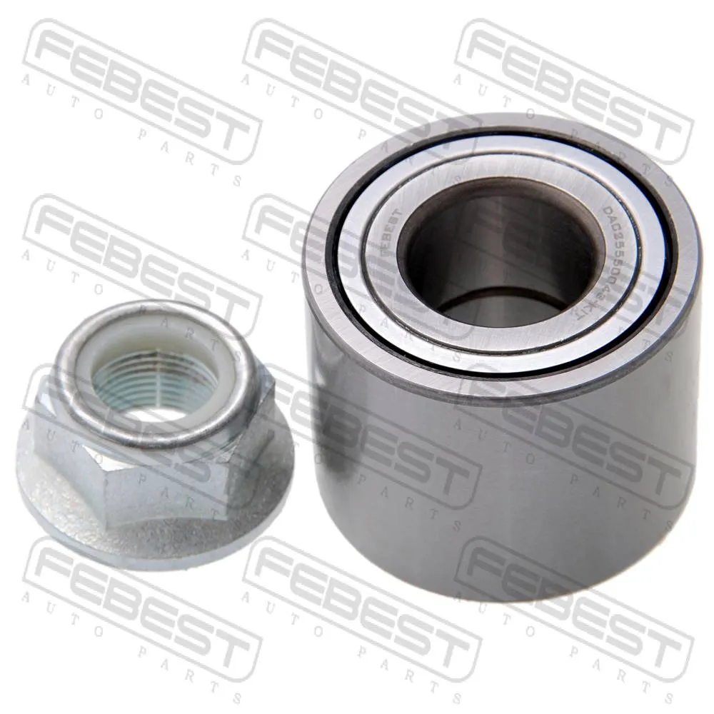 Подшипник ступичный задний ремкомплект 25x55x43 LADA XRAY 2015- FEBEST DAC25550043-KIT