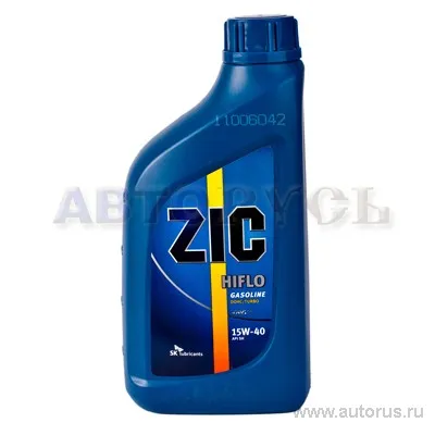 Масло моторное ZIC HIFLO 15W-40 минеральное 1 л 133119