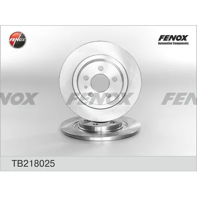 Диск тормозной CITROEN C8 02-, FIAT ULYSSE 02-, LANCIA PHEDRA 02- FENOX TB218025