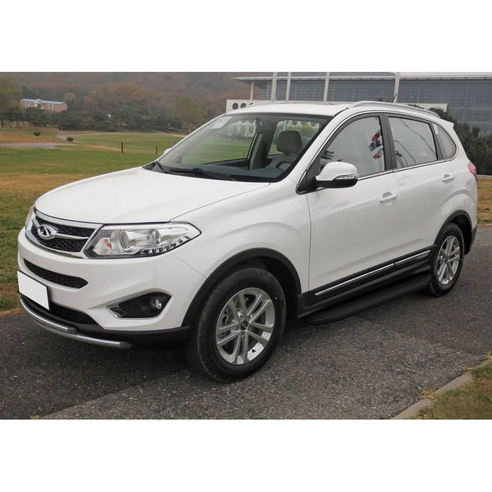 Порог-площадка Premium-Black A173ALB + комплект крепежа, RIVAL, Chery Tiggo 5 2014-2016- Chery Tiggo 5 A173ALB.0902.1