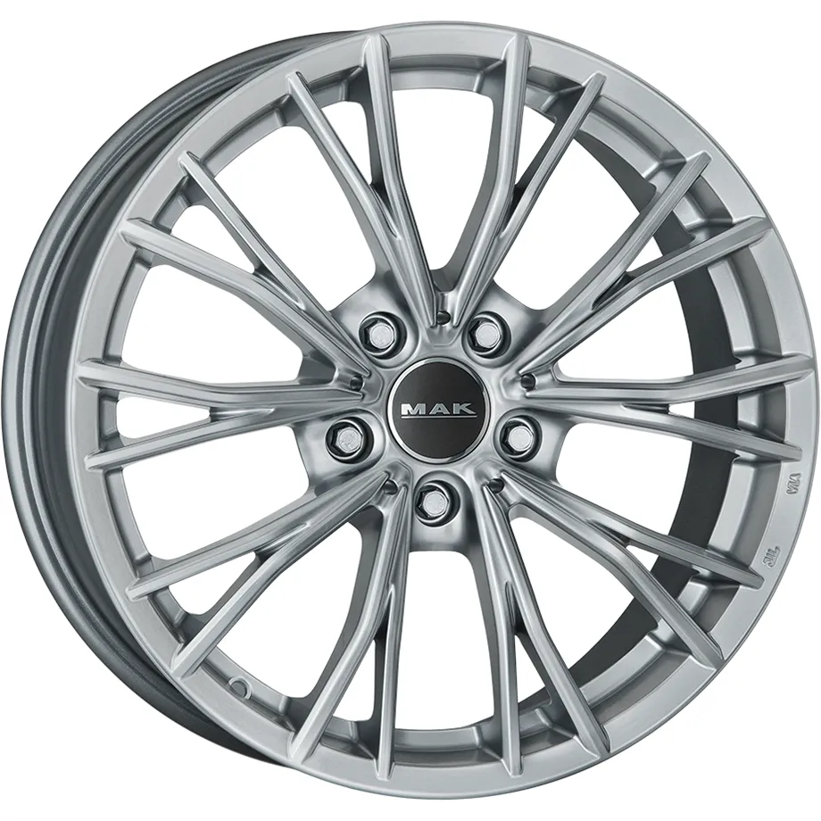 Диск литой R18 9J 5x112/66.6 ET28 MAK Mark Silver F9080MKSI28WSX