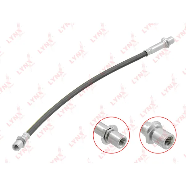 Шланг тормозной передний TOYOTA 4Runner 89-02 / Hilux 83-97 / Hiace 77-89, LYNXauto BL-3652