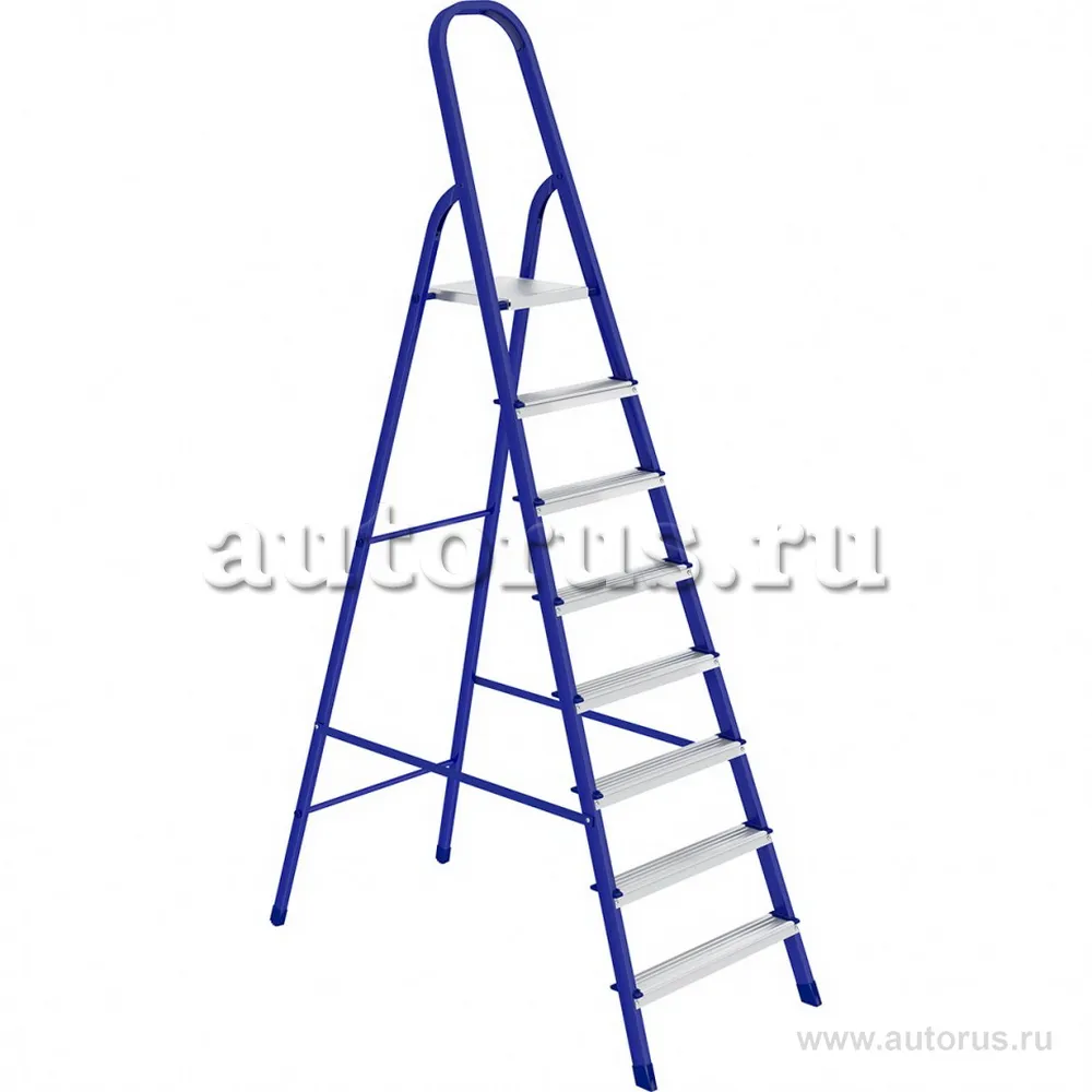 Стремянка, 8 ступеней, стальная // Россия