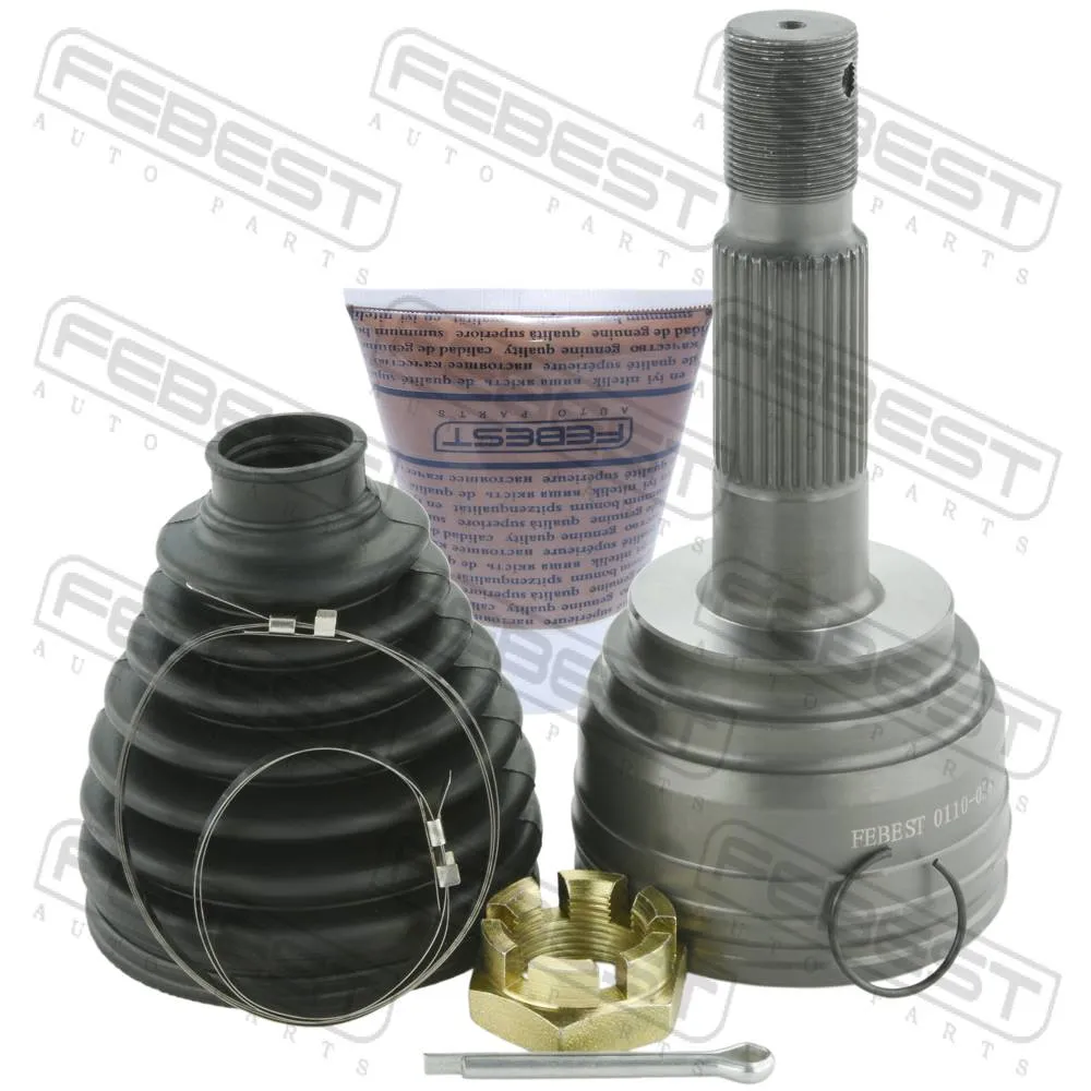 ШРУС наружный 27x69x30 TOYOTA LAND CRUISER 90 KZJ9#,LJ9#,RZJ9#,VZJ9# 1996 FEBEST 0110-038