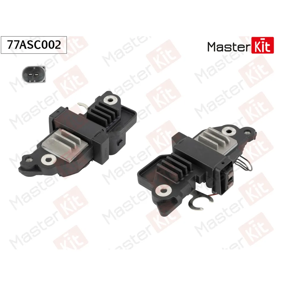 Регулятор напряжения генератора AUDI/VW 1.9TDi MASTERKIT 77ASC002