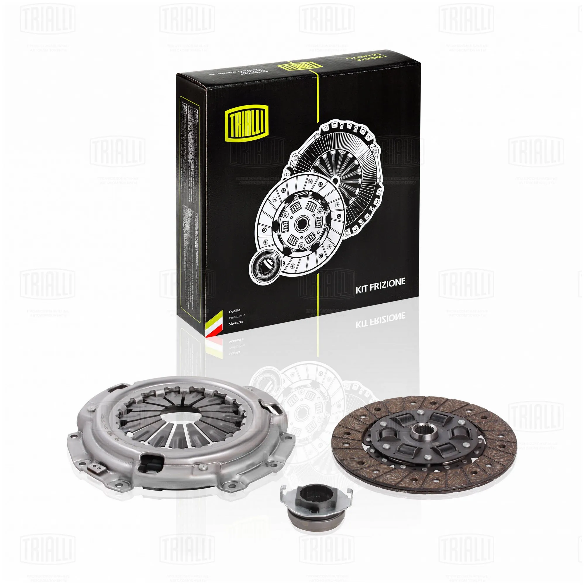 Сцепление в сборе для а/м Mazda 6 (07-) 1.8i/2.0i (с мех.муфт) TRIALLI FR 2501