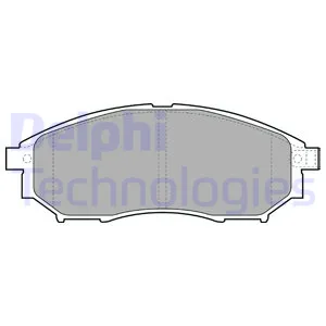 Колодки тормозные передние DELPHI LP2030