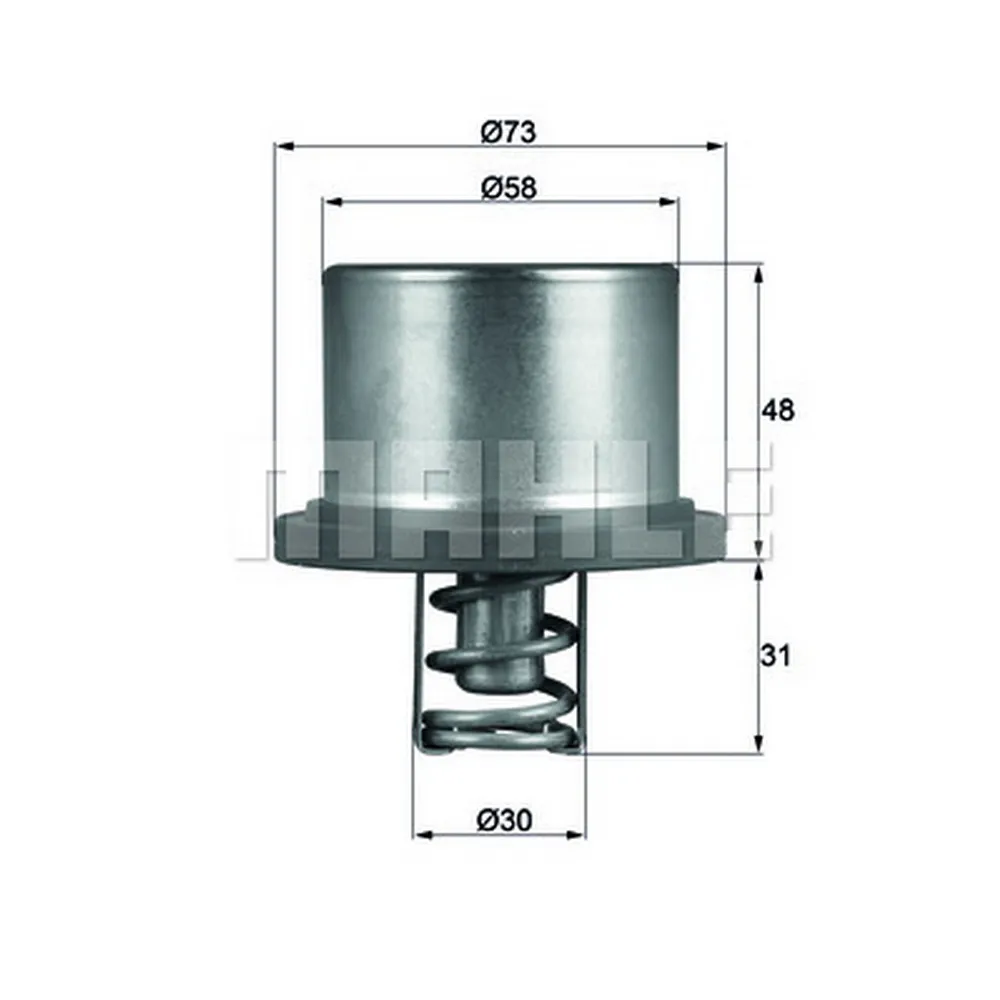 Термостат KNECHT/MAHLE THD 2 89