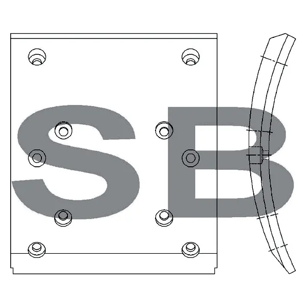 Накладка тормозная передняя, 1шт SANGSIN BRAKE SL015
