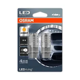 Лампа светодиодная 12V P27/7W 1W P42s OSRAM LEDRIVING 2 шт. блистер 3547YE-02B