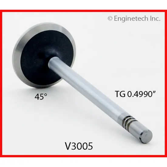 Клапан выпускной Ford 4.6/5.4/6.8L SOHC V8 16V V10 20V 1999-2015 ENGINETECH V3005