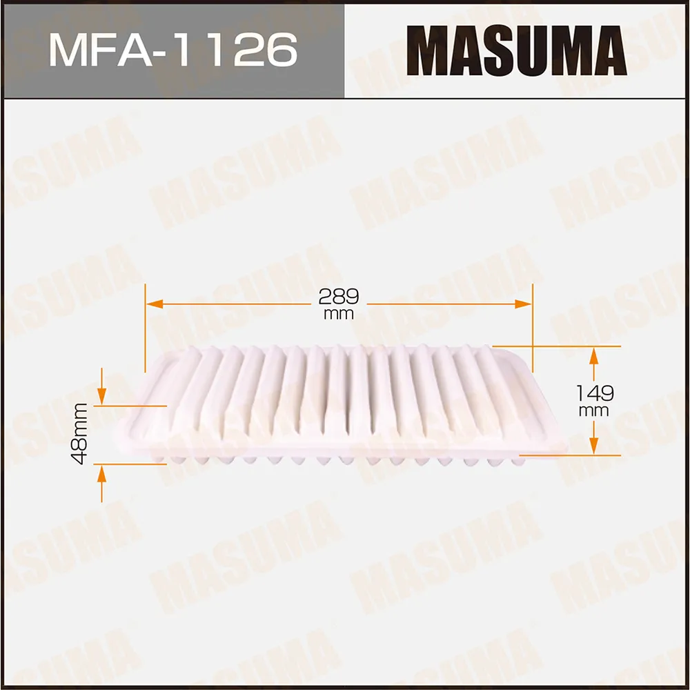 Фильтр воздушный TOYOTA 86 MASUMA MFA-1126