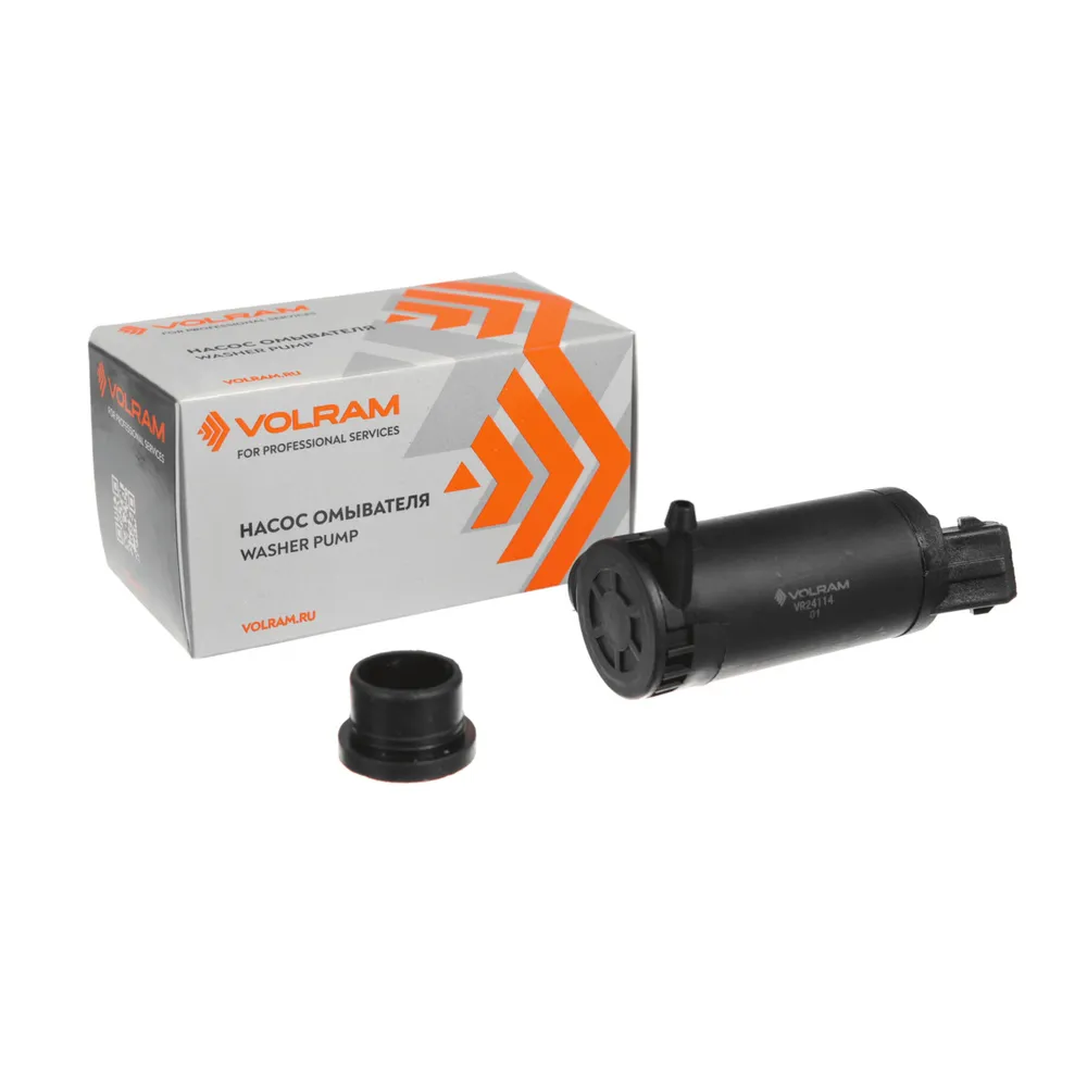 Насос омывателя FORD FOCUS I (98-), MONDEO (93-), TRANSIT (91-), VOLVO XC90 (02-) VOLRAM VR24114