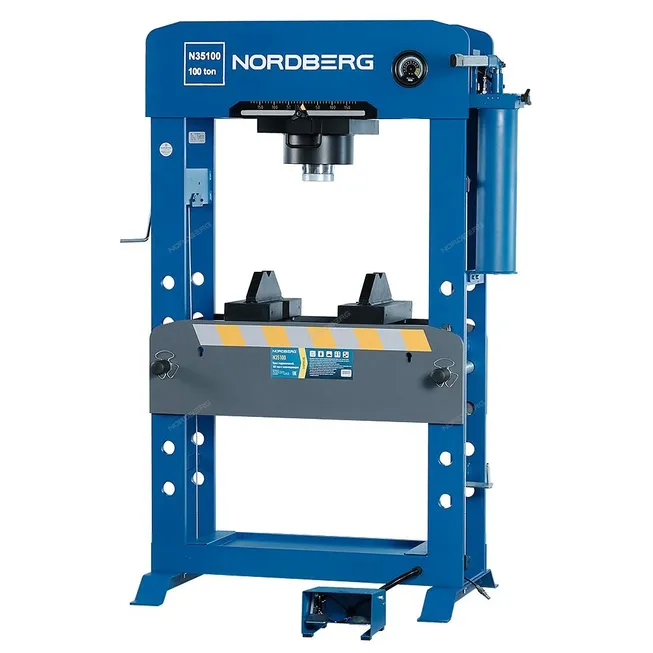 Пресс гидравлический 100т PRO с пневмоприводом NORDBERG N35100 N35100