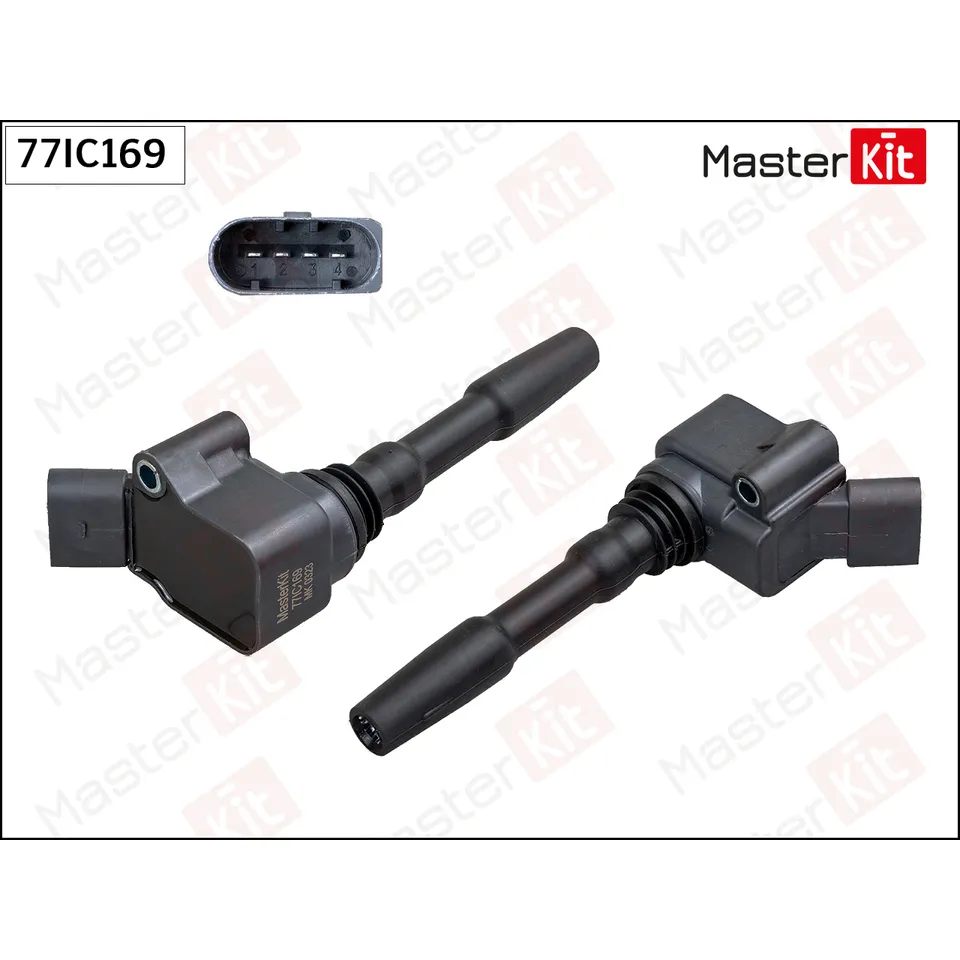 Катушка зажигания AUDI A4 1.8TFSi 11- MASTERKIT 77IC169